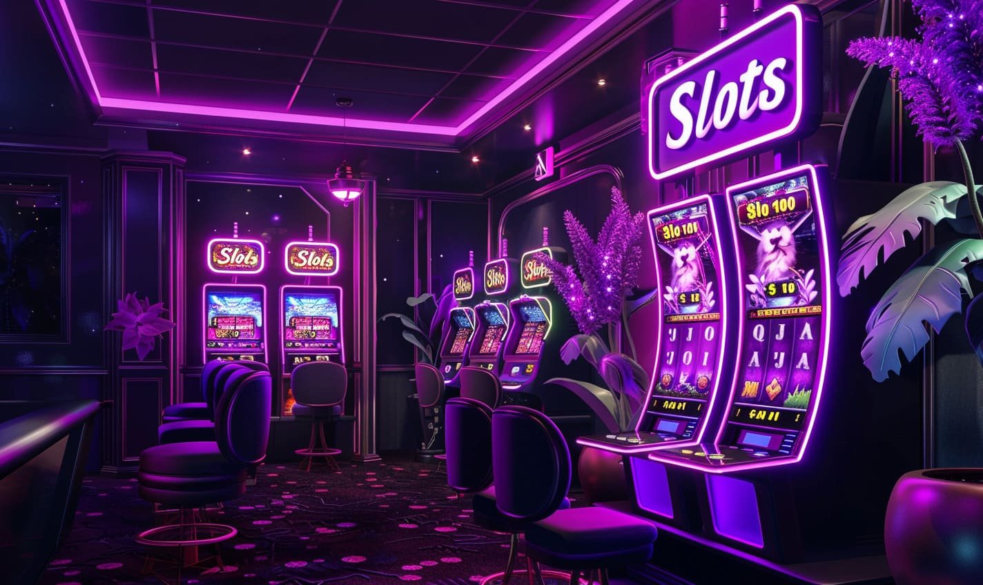 milbeat slots interface showing a list of slots games across various categories